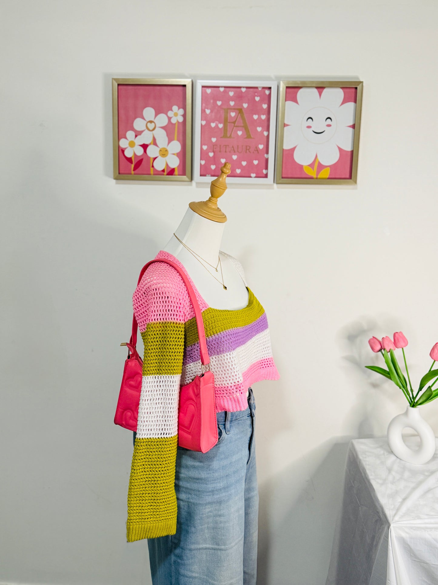 Pastel Vibe Crochet Top